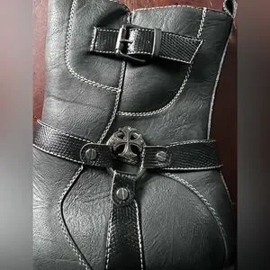 Delli Aldo | Shoes | Delli Aldo Black Classic Rocker Boots  display picture 2